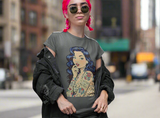Vintage Tattoo's Are Trashy Pin Up Slim Fit Graphic Tee