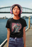 Floral Abstract Graphic Tee
