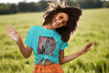 Floral Abstract Graphic Tee