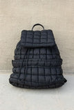 Stevie Quilted Puffer Backpack Large Front Compartment