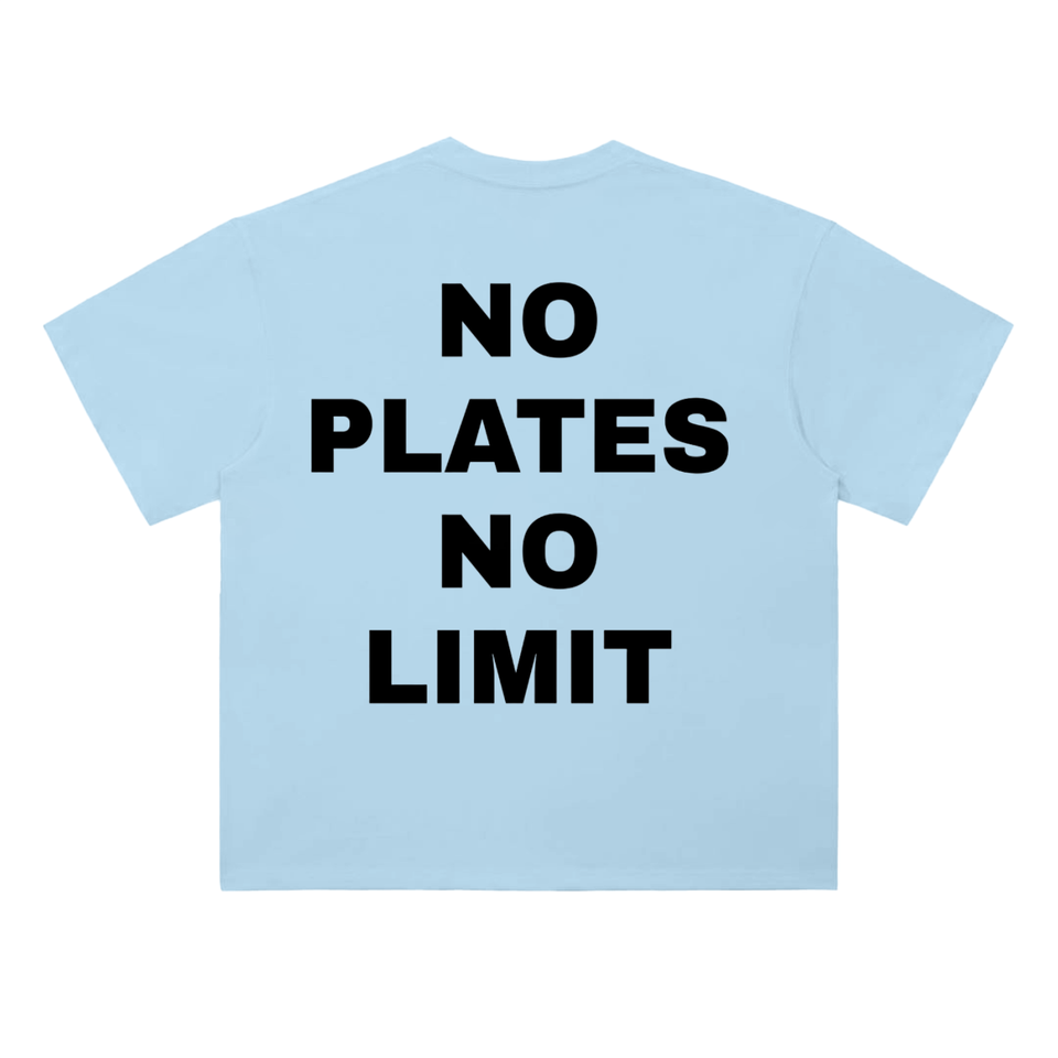 Blocky No Plates Tee