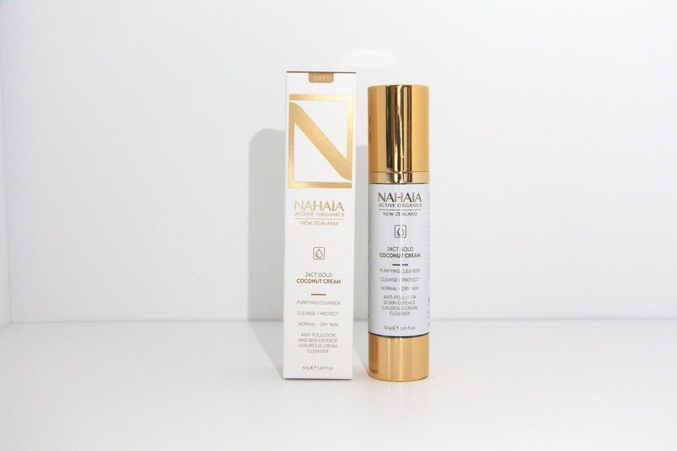24CT GOLD COCONUT CREAM PURIFYING CLEANSER 1.76 fl oz - Wear with style
