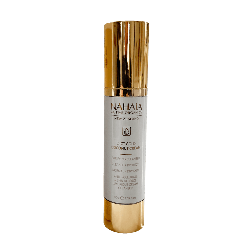 24CT GOLD COCONUT CREAM PURIFYING CLEANSER 1.76 fl oz - Wear with style