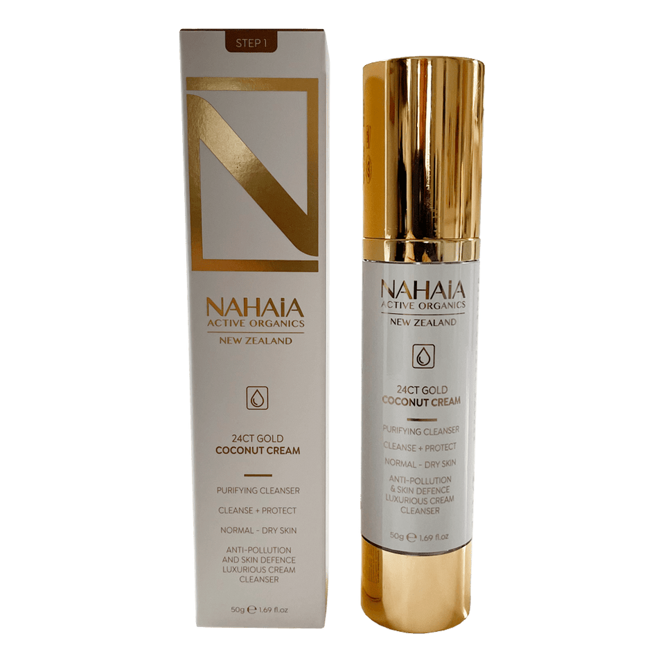24CT GOLD COCONUT CREAM PURIFYING CLEANSER 1.76 fl oz - Wear with style