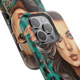 Vibrant Beauty Magnetic Tough Phone Case