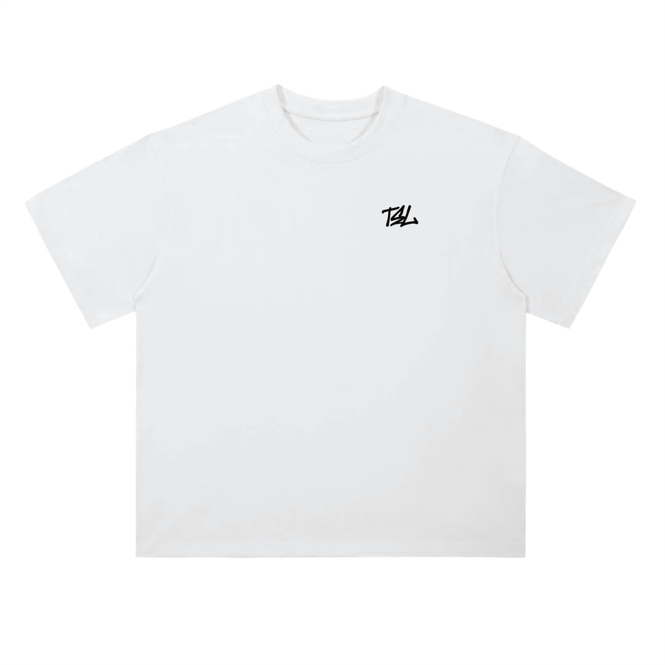 White Graffiti Tee