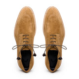 26-220-TOB CAMPO Sueded Goatskin Lace Up, Tobacco