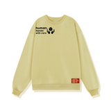 "Human. Handle With Care" Adults Unisex Heavyweight Sweatshirt