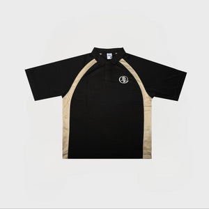 JERSEY POLO | BLACK/GOLD