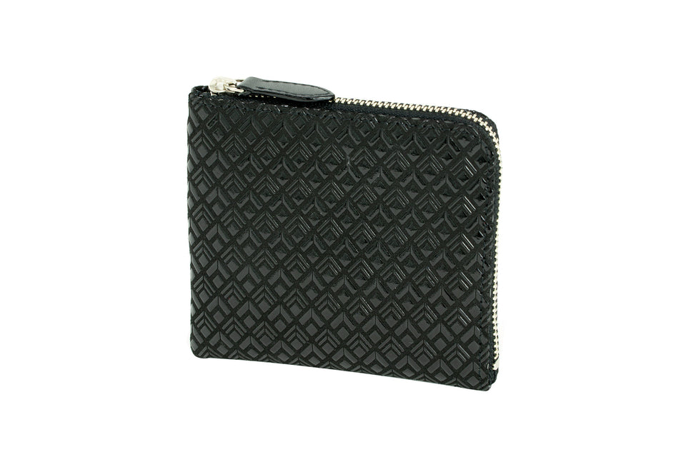Zipped Coin Purse (Large) - Diamond Frame