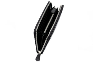 Zipped Coin Purse (Large) - Diamond Frame