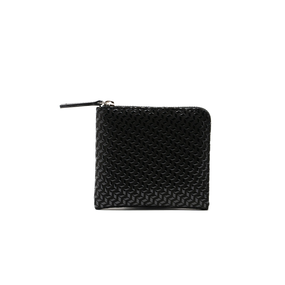 Zipped Coin Purse (Large) - Chevron-S