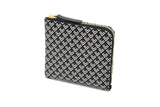 Zipped Coin Purse (Large)  -  White Frame