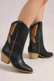 Beast Fashion Butterfly Cut : Detail Point Toe Boots