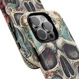 Abstract Skull Tough Phone Case