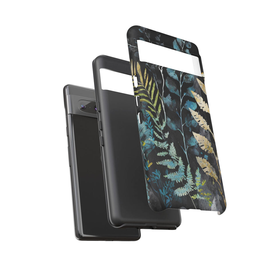 Dark Floral Tough Phone Case