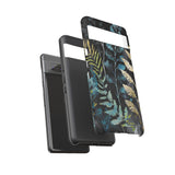 Dark Floral Tough Phone Case