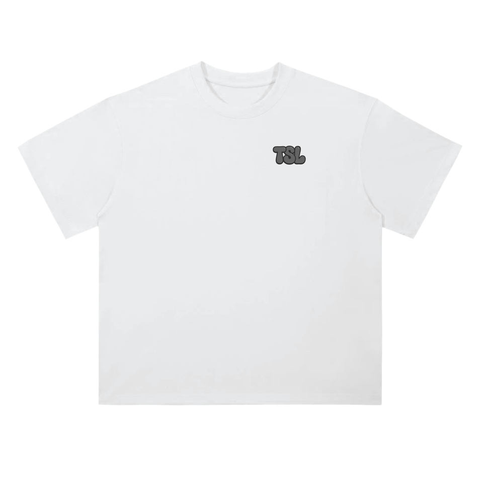 White Bubble Tee