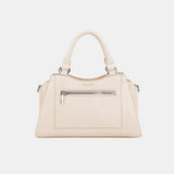 David Jones PU Leather Handbag Sleek Durable Everyday Tote