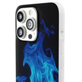 Blue Flame Flexi Phone Case