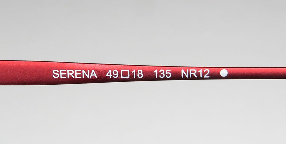 Morel Red Serena 90017c Eyeglasses