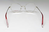 Morel Red Serena 90017c Eyeglasses
