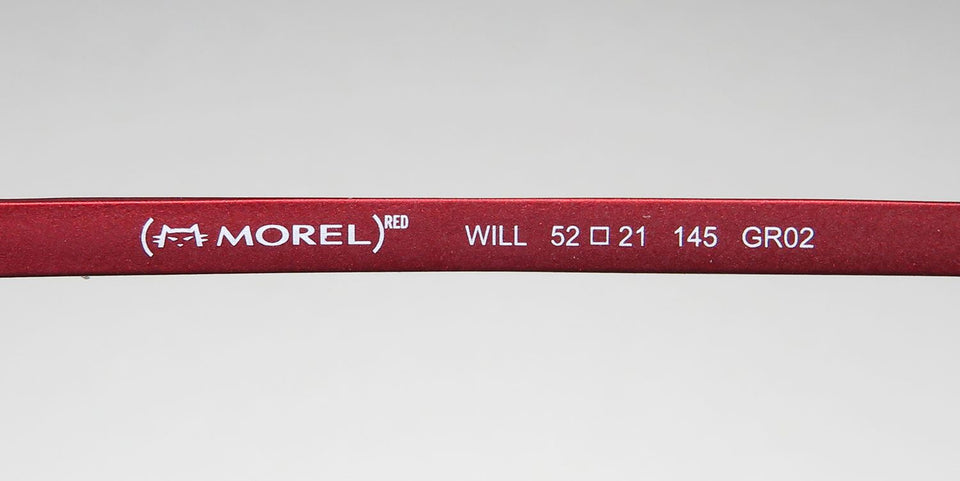 Morel Red Will 90014c Eyeglasses