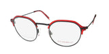 Morel Red Casey 90015c Eyeglasses