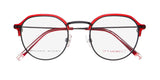 Morel Red Casey 90015c Eyeglasses