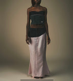 Fei Patch Maxi Skirt