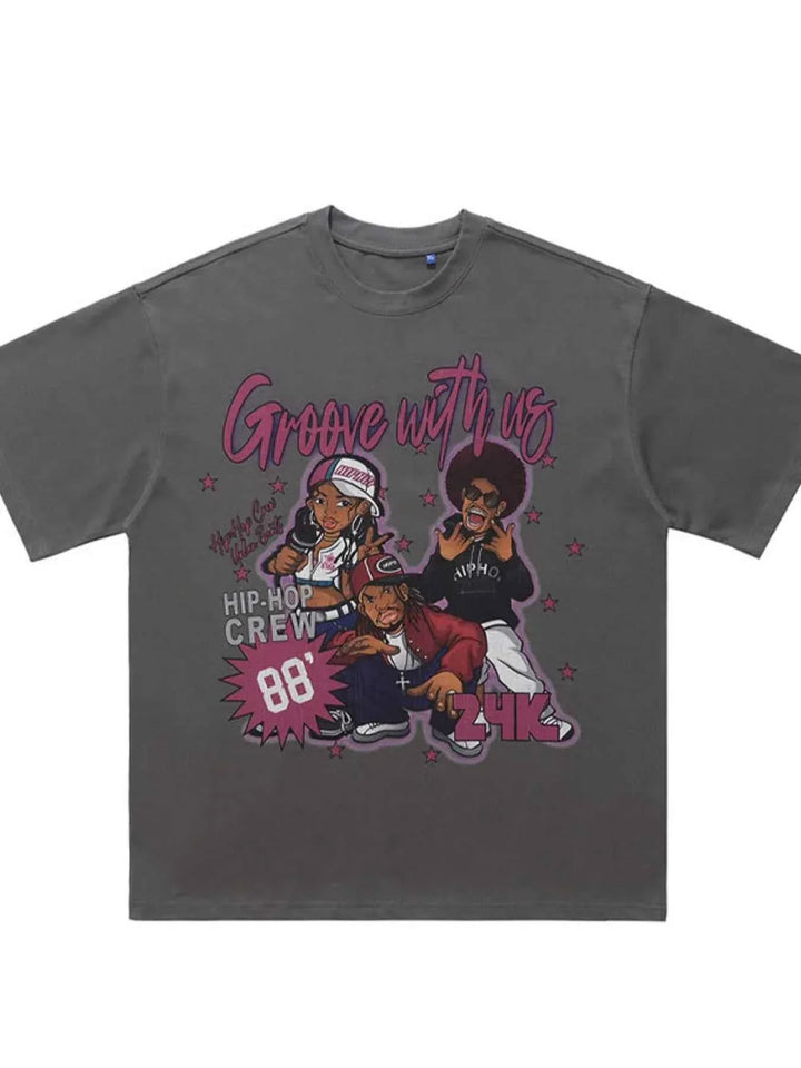 Cool Men's Graphic Tee, Comfy Half Sleeve Shirt for Men