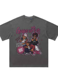 Cool Men's Graphic Tee, Comfy Half Sleeve Shirt for Men