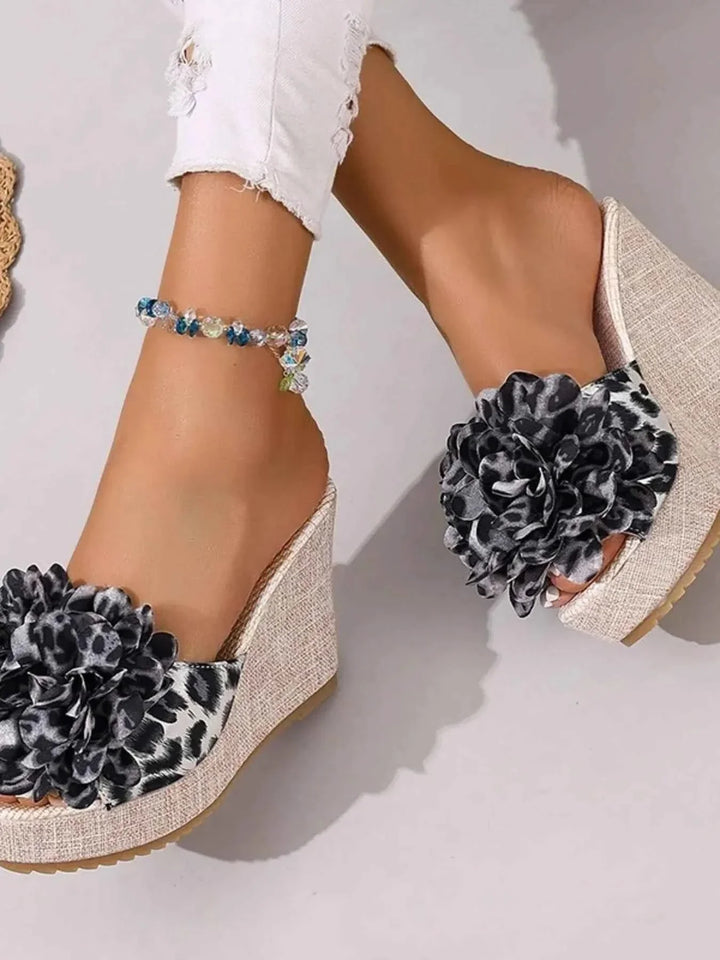 Stylish Open Toe Platform : Wedge Sandals