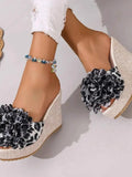 Stylish Open Toe Platform : Wedge Sandals