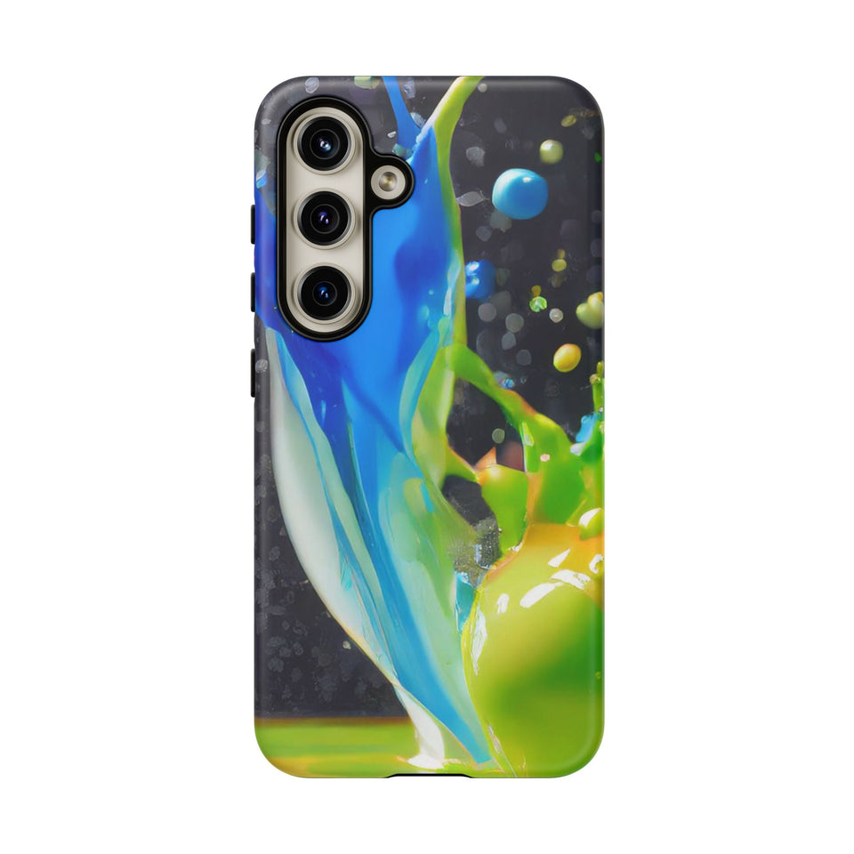 Vibrant Paint Splash Phone Case - Tough & Stylish Protection