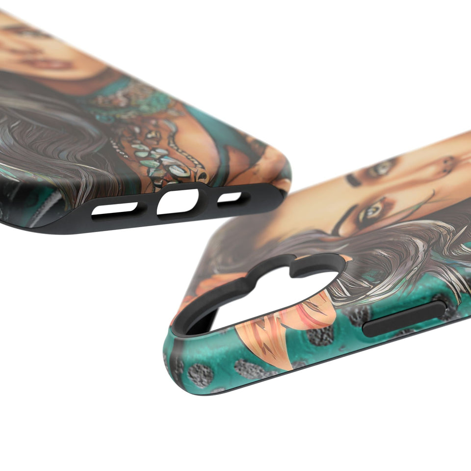 Vibrant Beauty Magnetic Tough Phone Case