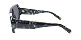 Philipp Plein Spp047 Plein Hexagon Camou Sunglasses