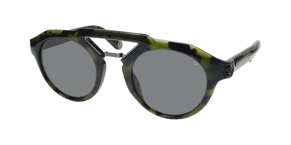 Philipp Plein Spp045 Plein Brave Shades Sunglasses