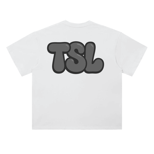 White Bubble Tee