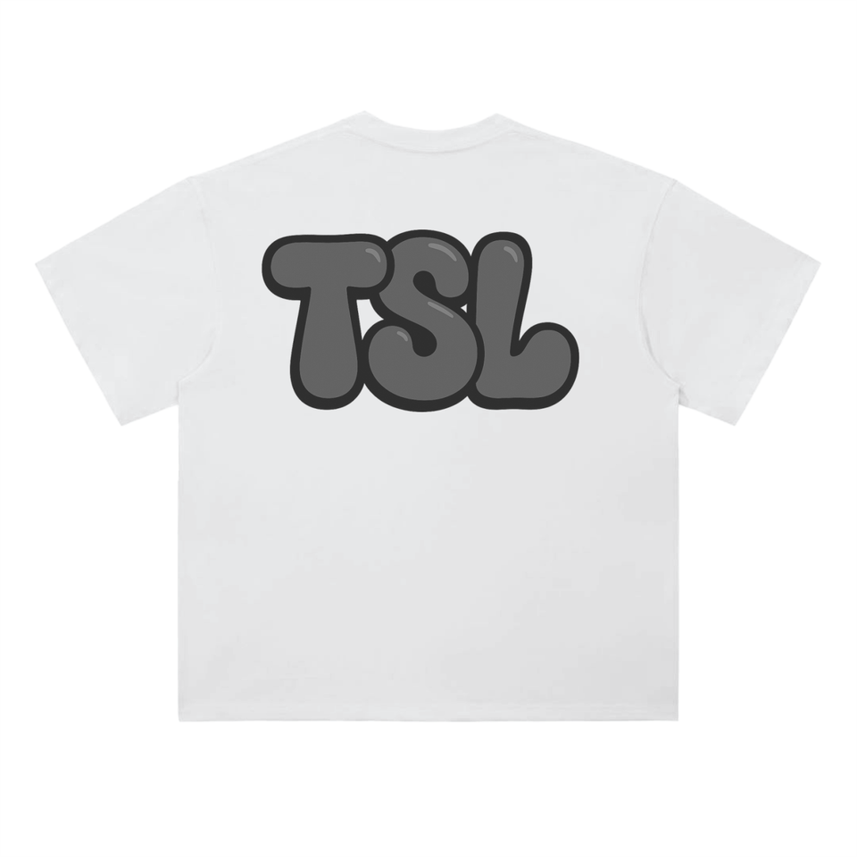 White Bubble Tee