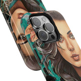 Vibrant Beauty Magnetic Tough Phone Case