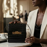 THE NINA CIGAR BOX BAG