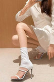 Flare Formal Stiletto Sandals: Dress to Impress