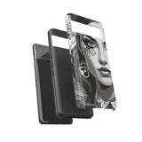 Green Eyed Devilish Beauty Tough Phone Case