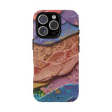 Abstract Painted Lace Tough Phone Case