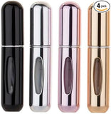 Refillable Perfume Atomizer Spray Bottles 5ml, 4-Pack