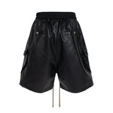 NOIR SHINE CARGO SHORTS