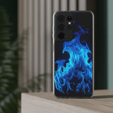 Blue Flame Flexi Phone Case