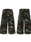 Men's Relaxed Fit Camo Cargo Shorts