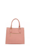 Nicole Lee USA Structured Tote Bag Monogram Print Pattern